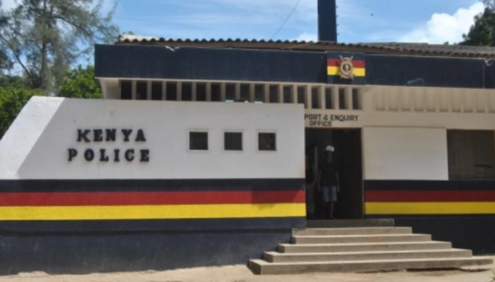 A police station in Kenya